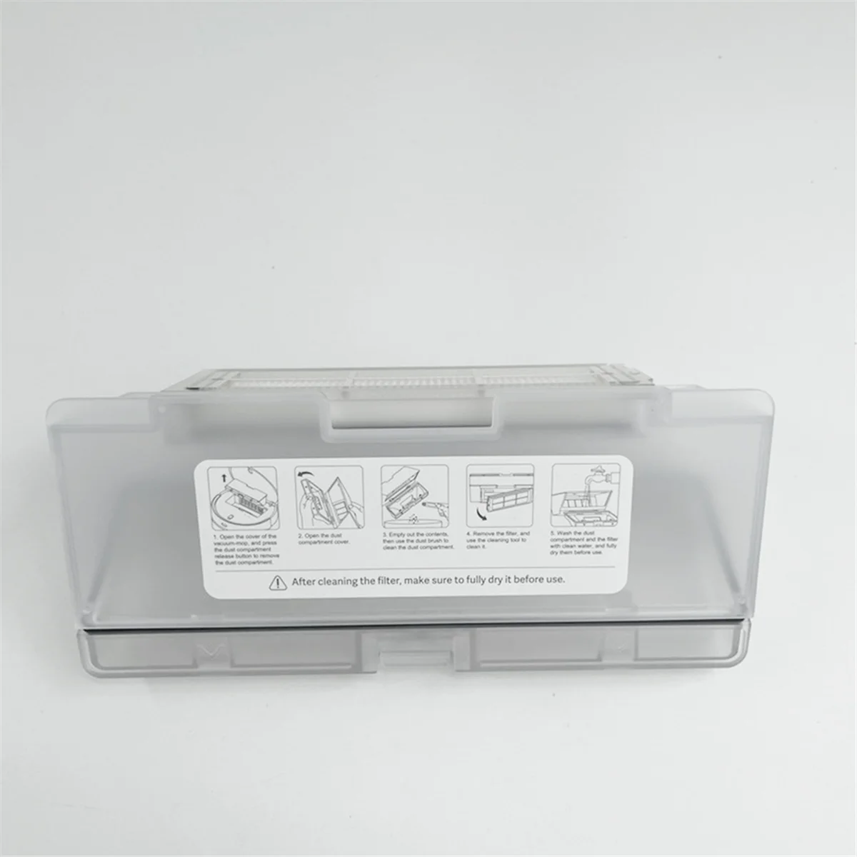 Stof Box met Filter voor Mi Robot Vacuüm Mop 2 Pro MJST1S Vuilnisbak Doos Container Stofzuiger Accessoires-A63E