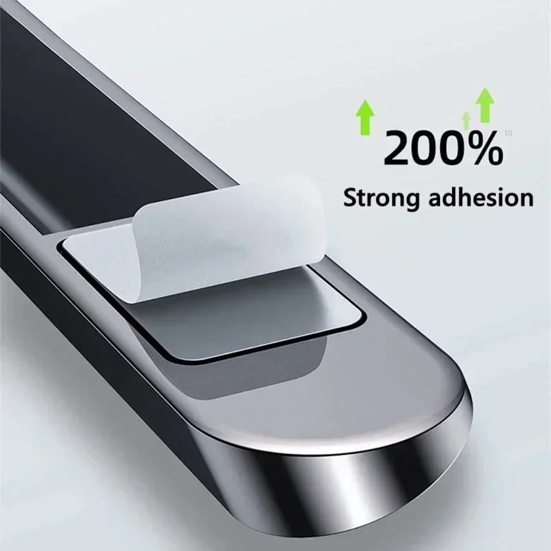 1PC Hidden Car Temporary Parking Number Plate Decoration Interior Metal Alloy Textured Phone Number Display Items Car Styling - view 3
