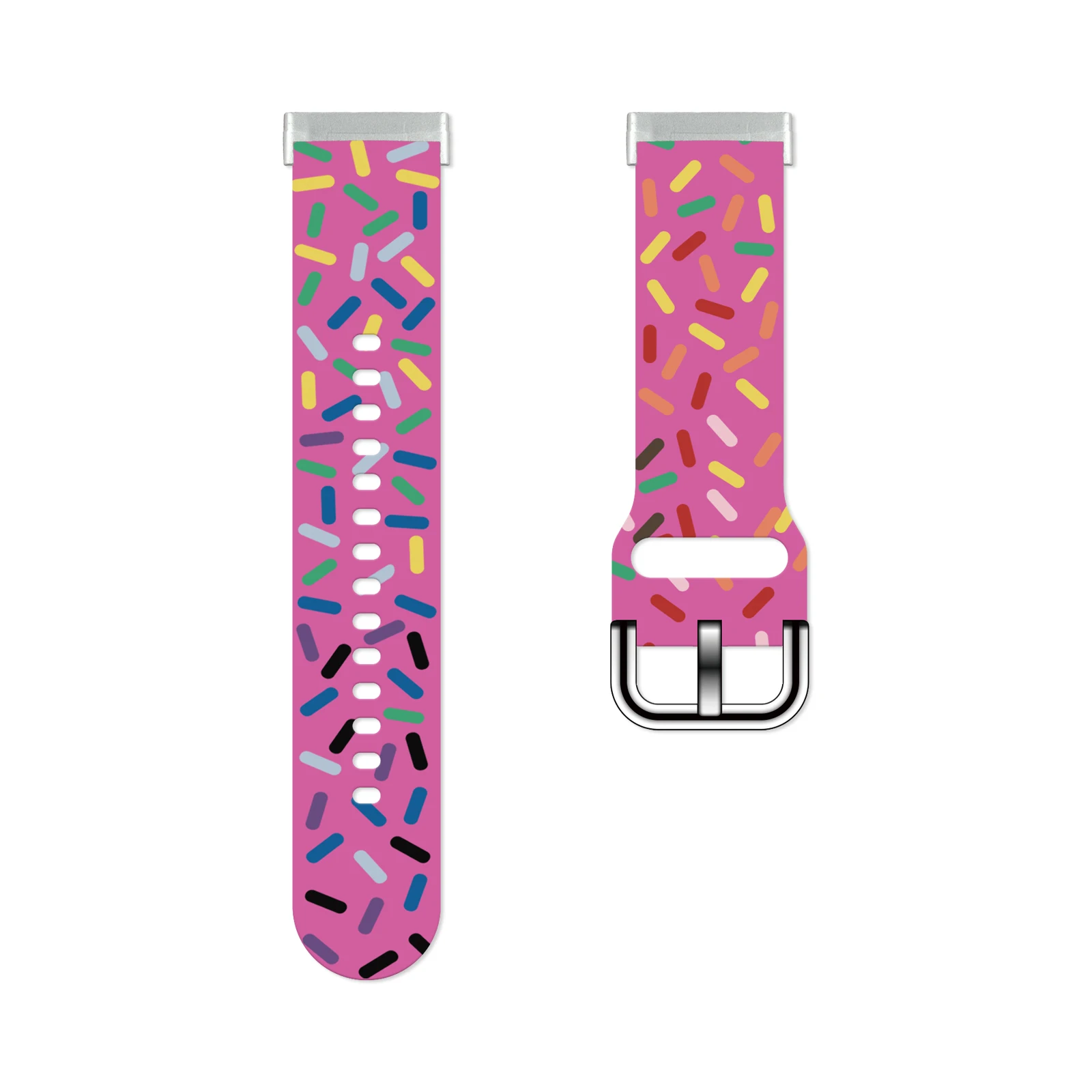 

Prismatic Series Printed Strap for Fitbit Sense 2 1 Watchband Replaceable Bracelet for Versa 4 3 Watch Band for Women as a Gift