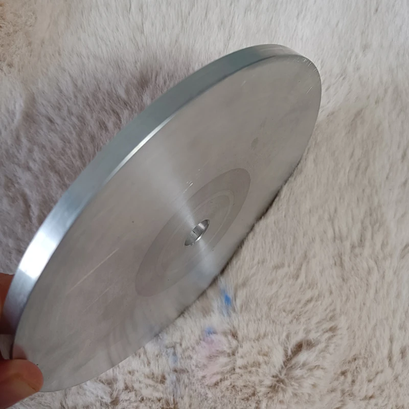 Imagem -06 - Polegada 200 mm Almofadas de Moagem de Colo Mestre de Alumínio para Escultura em Jade Máquina Plana Moagem Polimento Bandeja de Alumínio 8