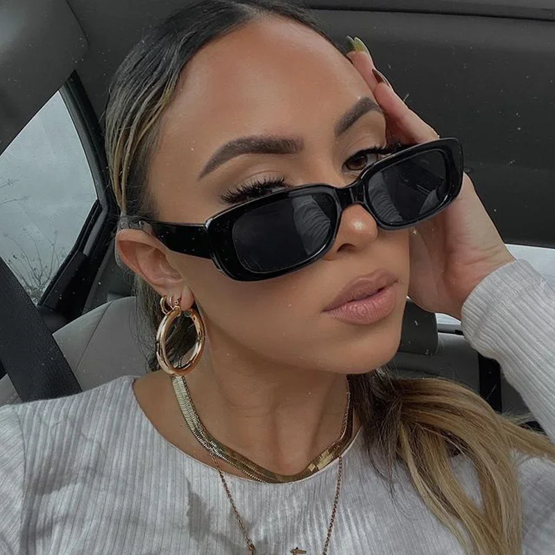 

Retro Square Designer Sunglasses Women Men Small Frame Mirror Sun Glasses Female Male Outdoor Vintage Brand Oculos De Sol