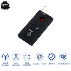 Camera Hidden Finder Anti Spy Bug Detector CC308 Mini Wireless Signal GSM GPS Device Privacy Blocker Radio Scanner Rf Spyfinder