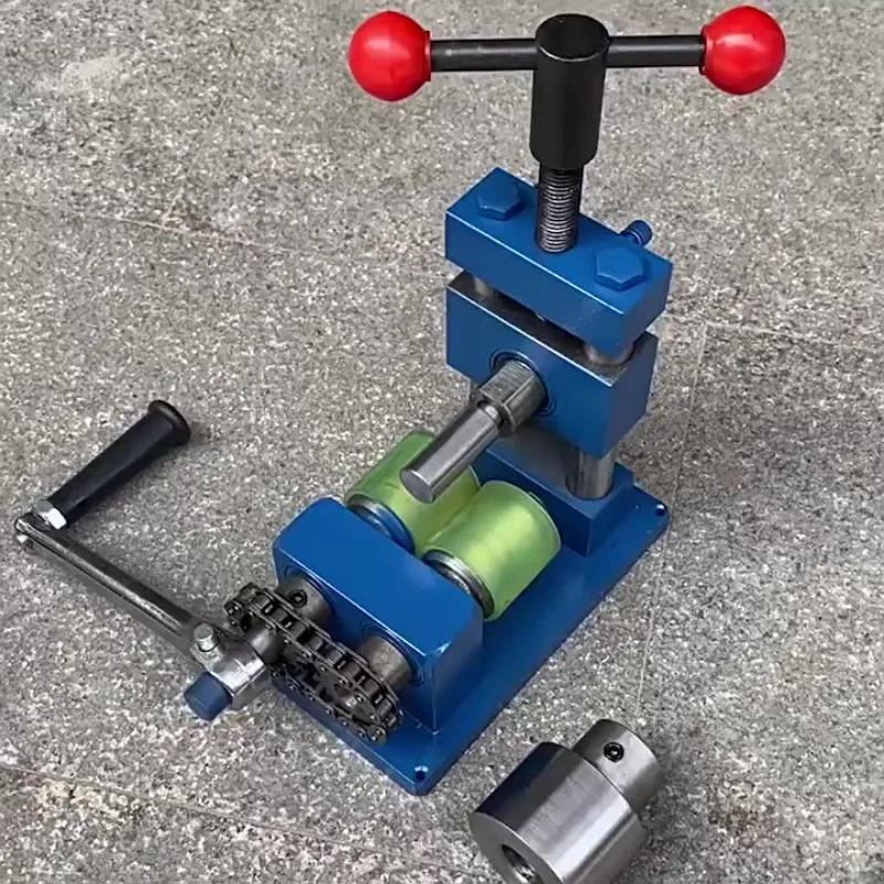 Manual Rolling & Bending Machine, Concave & Convex Jewelry Shaping Equipment for Bracelets & Rings