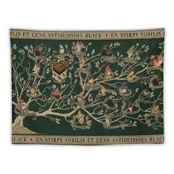 Noble House of Black Family Tree Tapestry Bedroom Decor Room Decor Tapestry