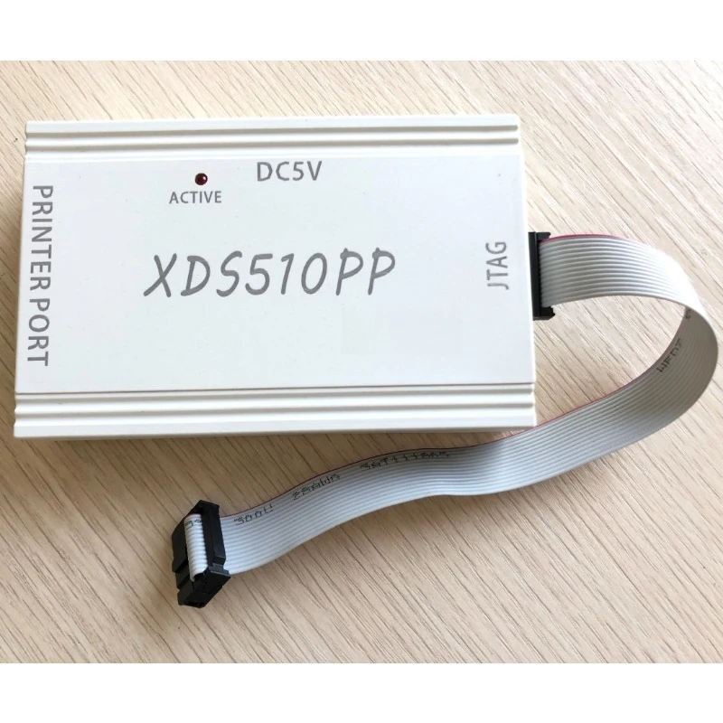 XDS510PP parallel port emulator DSP read and write TMS320F240PQ F206/F241/F243