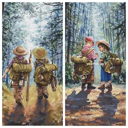 ZZ1469 DIY Homefun Cross Stitch Kit Packages Counted Cross-Stitching Kits New Pattern NOT PRINTED Cross stich Painting Set