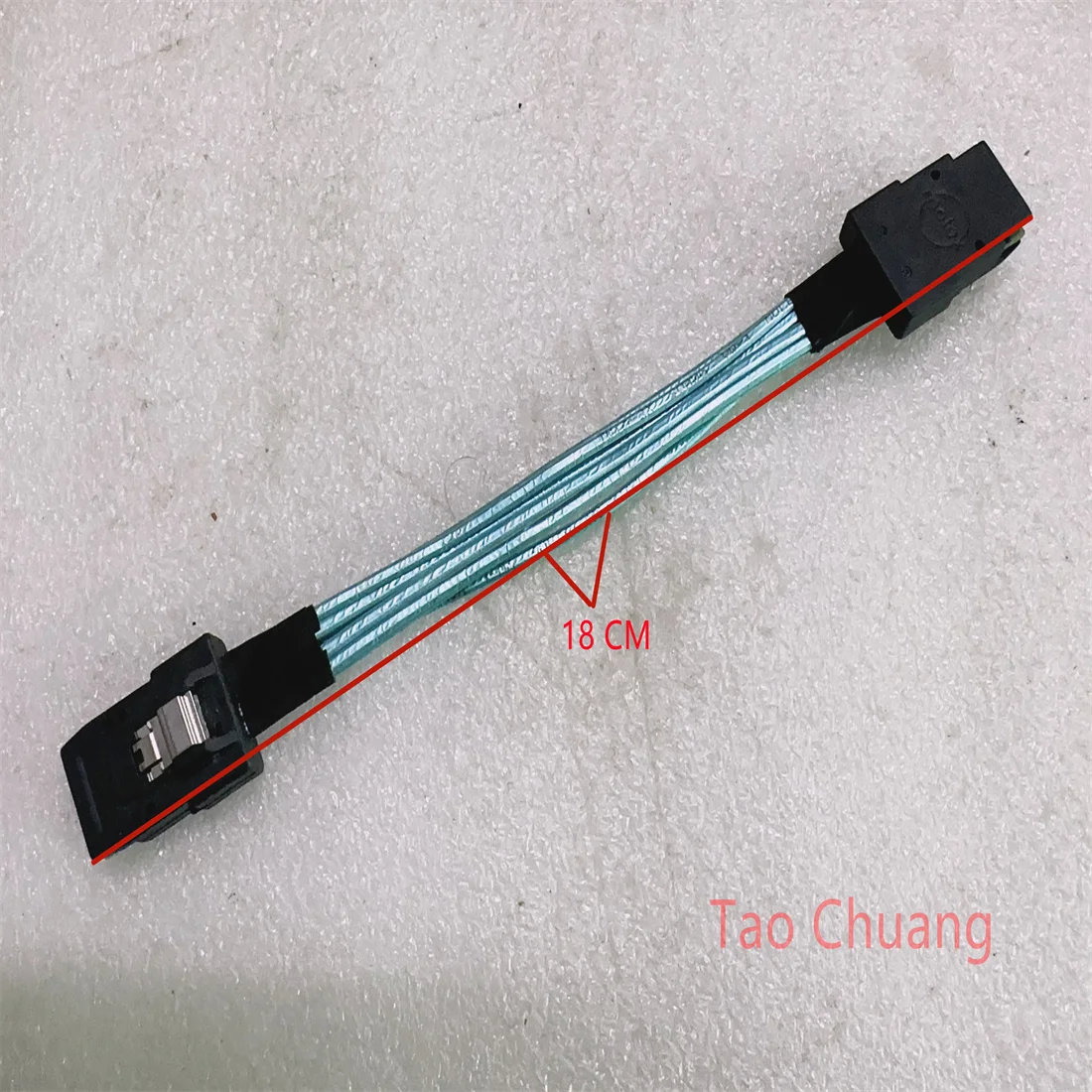 cartao-backplane-server-cabo-mini-sas-sata-18-centimetros-comprimento-30awg