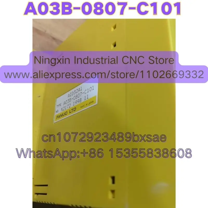 Used A03B-0807-C101 Function Intact