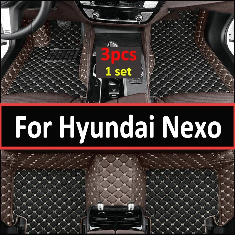 

Автомобильные коврики для Hyundai Nexo Hyeondae Negso FE 2019 2020 2021 2022 5 мест для домашних животных водонепроницаемые аксессуары Alfombrillas Coche