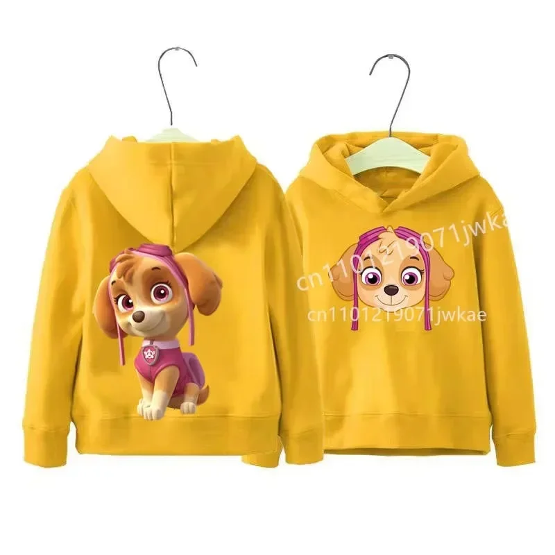 PAW Patrol – Kapuzenpullover mit Vorder- und Rückseitenmuster für Kinder, Kleinkinder, Jungen und Mädchen, lässiger Pullover, weiches und bequemes Oberteil. – Detail 6
