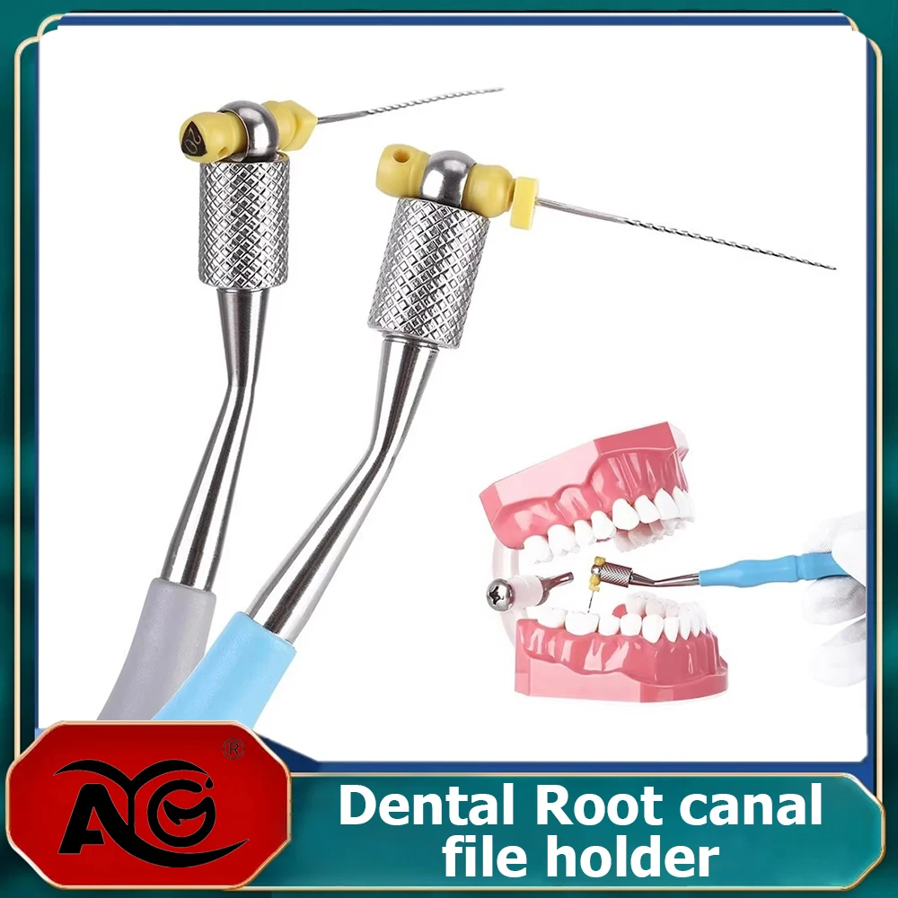 

1Pcs Dental Root Canal File Holder Hand File Holding Handle Reamer Retainer Endodontic Instrument Grip Tool for Root Canal