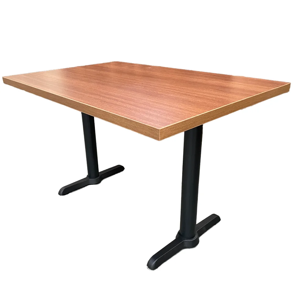 Wholesale Solid Wood Dining Table Modern Style Restaurant Furniture Used for Hotels and Homes