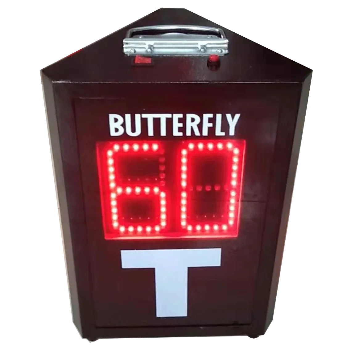 

Table Tennis Game Electronic Countdown Timer, Time-out Device Scoreboard 3 Sides, Pedometer 60s