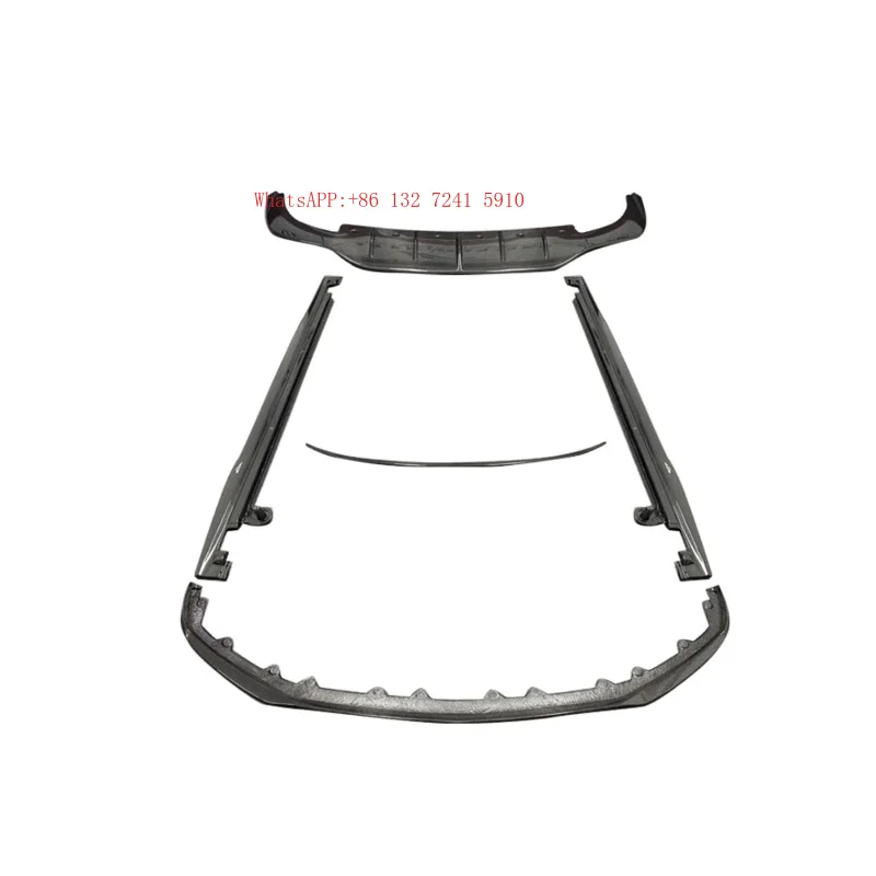 High-gloss New  Dry Carbon Fibre Front Bumper