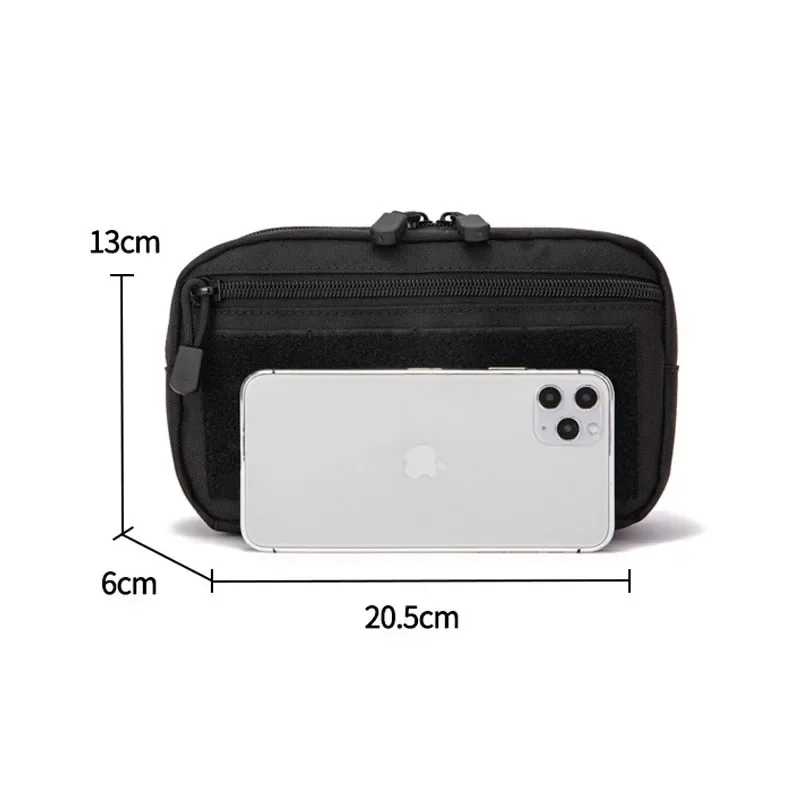 DulMolle-Kit de premiers soins en poudre EDC, support de téléphone portable, sac de taille d'urgence, outil utilitaire EMT, sac de chasse, livraison directe