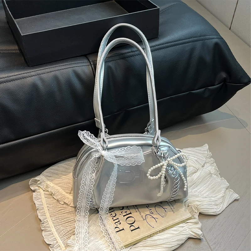 

Korean Popular Handbags Fashion Brand Designer Bag Light Luxury High-end Commuter Pillow Bags New Versatile Casual Shoulder Bags