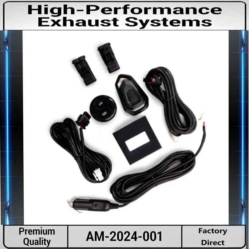 Universal Valve Controller with Four-Hole Remote for BMW Original Sport Exhaust System, Fit Multiple BMW Models