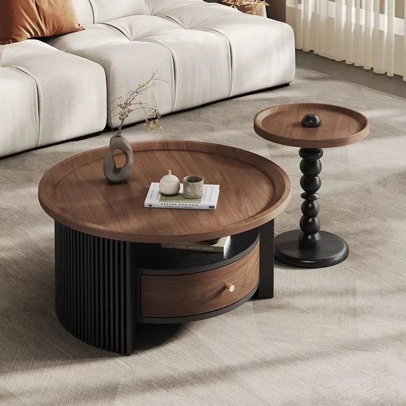 -hhStorage Modern Coffee Tables Trendy Luxury Coffee Table Display Aesthetic Side Table Mesa De Centro Living Room Furniture*