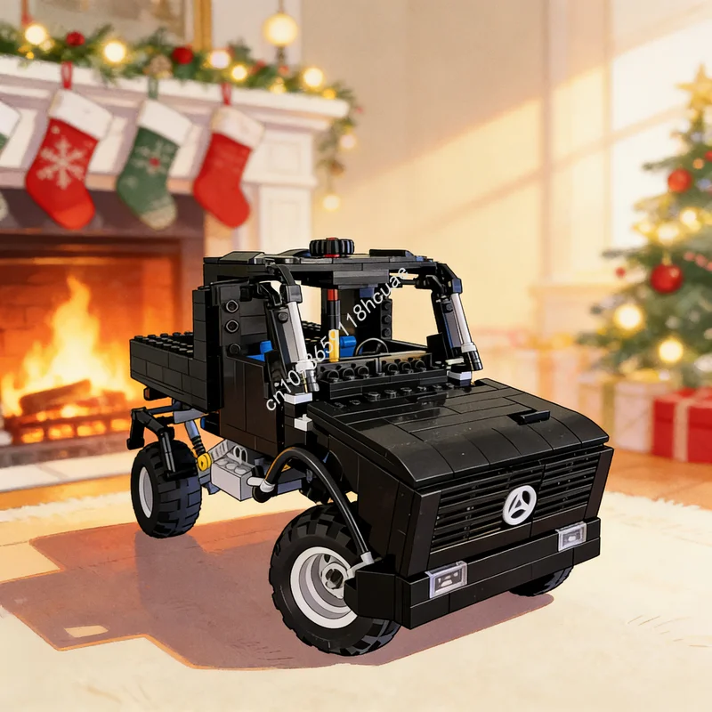 620pcs MOC Mercedesesed Benz Unimog Creator Model Building Blocks Architecture Toy Creative Idea Christmas Gifts Education Brick