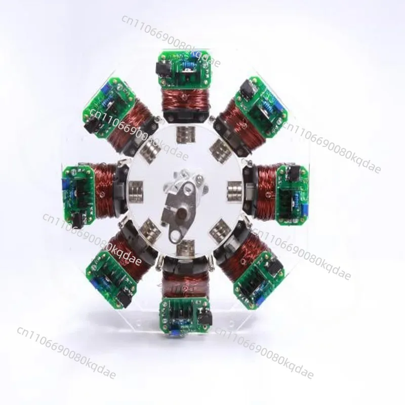 High‑Power Disc Brushless Motor Model,Mechanical Physics Demonstration DIY Experimental Display Hardware Ornament Parts