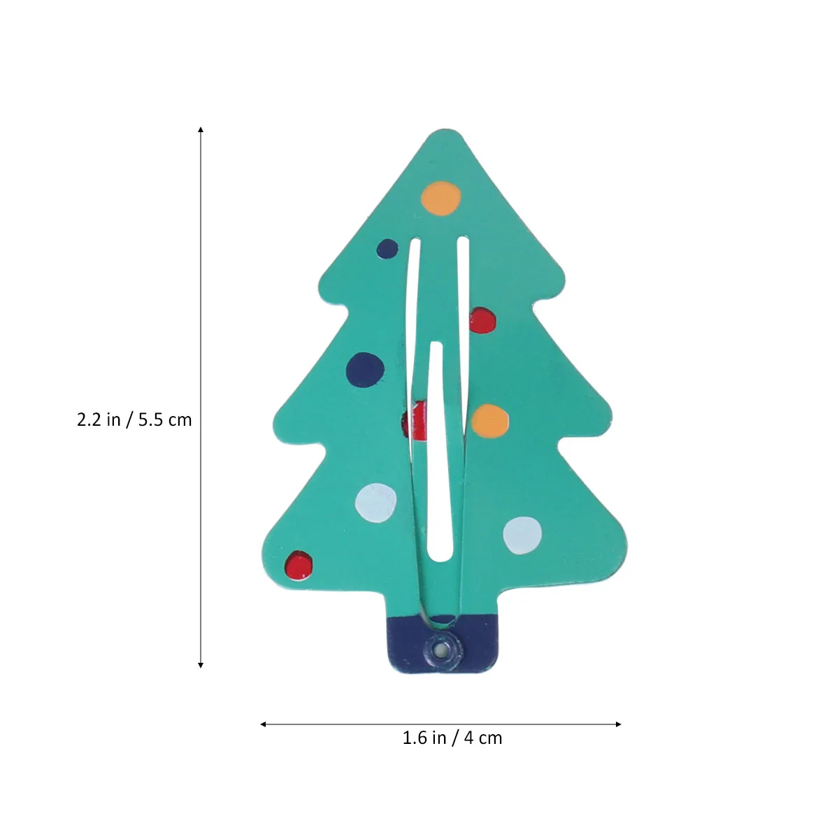 8 stuks Kerst Haarspeldjes Haarspeldjes Haaraccessoires Rode Kerstman Groene Boom Wit Blauw Sneeuwpop voor