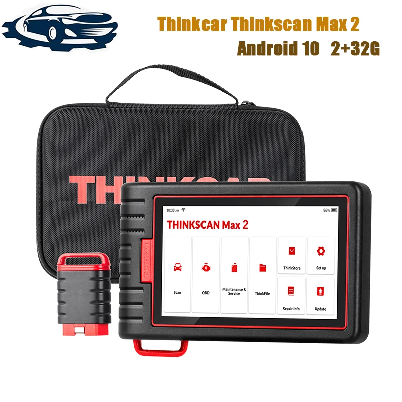 

ThinkCar THINKSCAN Thinktool Max Max 2 OBD2 Scanner Full System OBD2 Scanner AF DPF IMMO 28 Reset ECU Coding