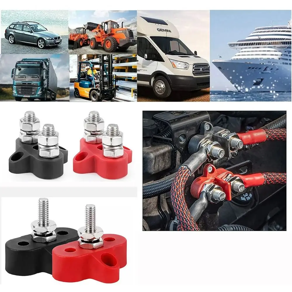 محطة كتلة بطارية الطاقة مسمار تقاطع للسيارة ، شاحنة ، RV ، قارب ، M6 ، M8 ، الثقيلة ، مسمار توزيع الطاقة #3