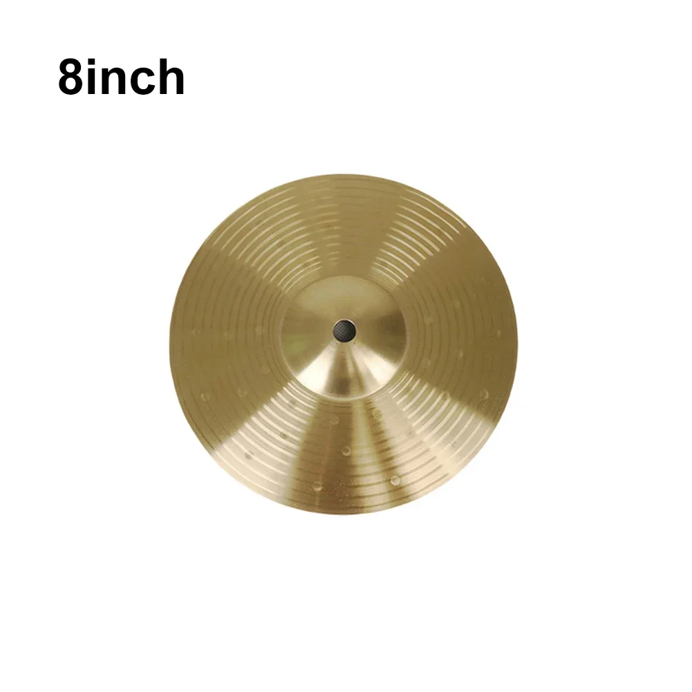 8 10 12 14 16 Inch Drum Brass Cymbals Percussion Splash Crash Hi-Hat Cymbal For Beginners Percussion Instruments