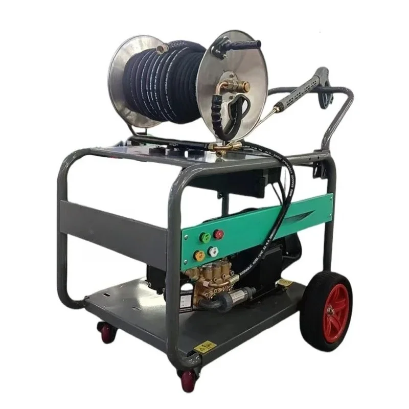 High pressure pipeline dredging machine, sewer cleaning and dredging machine