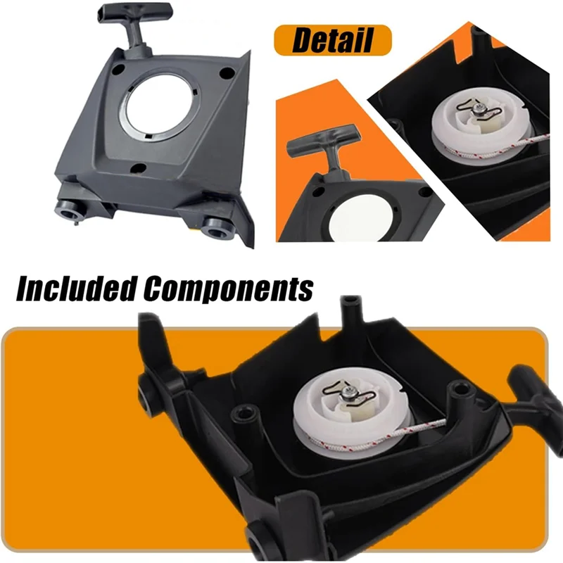 A04G-4283-190-4001 Replacement Recoil Pull Starter Assembly For Stihl Model BR800 BR800X Leaf Blower Backpack Units