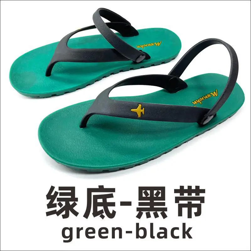 Fashion Sandals for Men Soft Tires Rubber Flip Flops Man Summer Fashion Breathable Casual Shoes Men