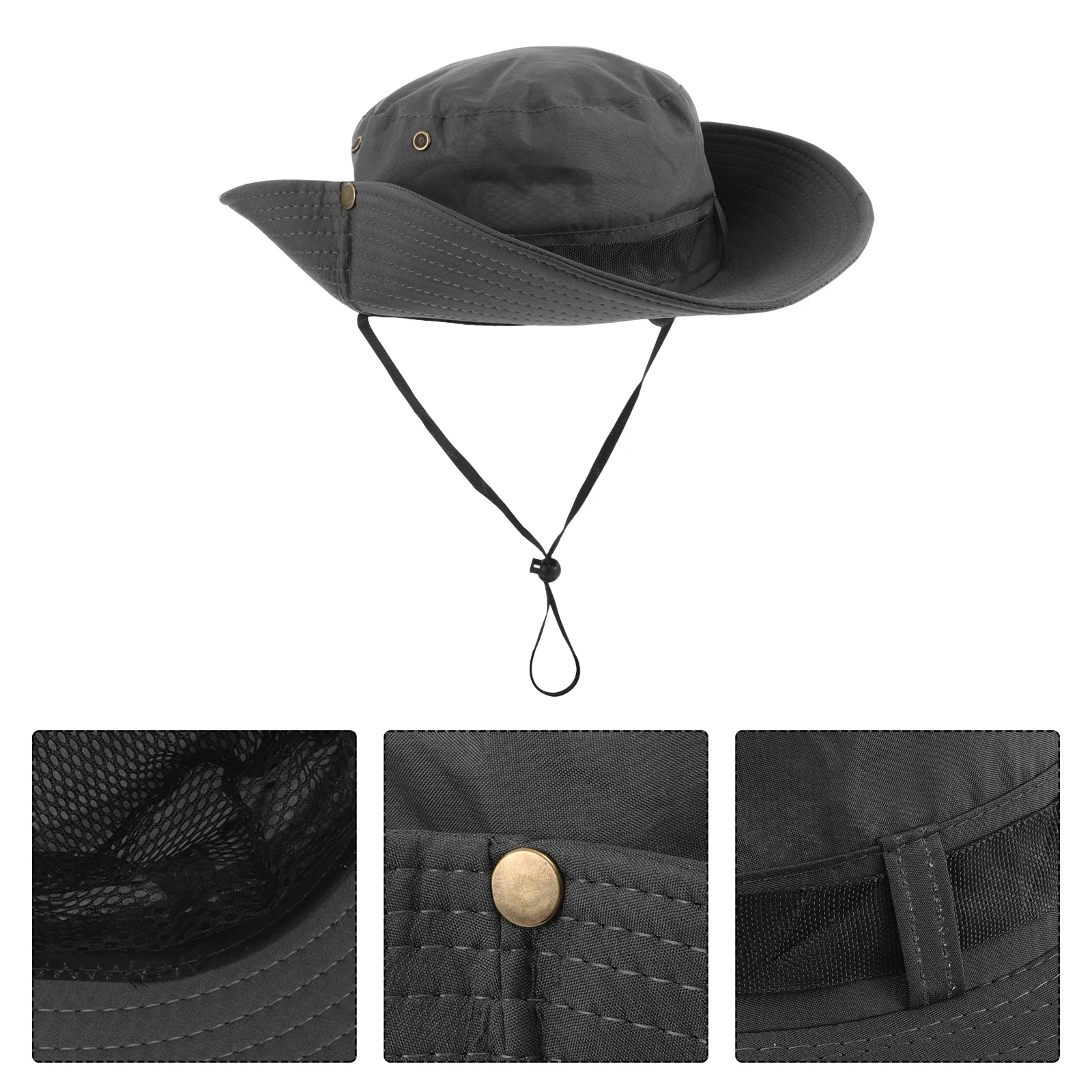 

Fisherman Summer Sun Protection Waterproof Quick Dry Foldable Outdoor Camping Hiking Beach Gardening Bucket Hat Wide Brim Sun