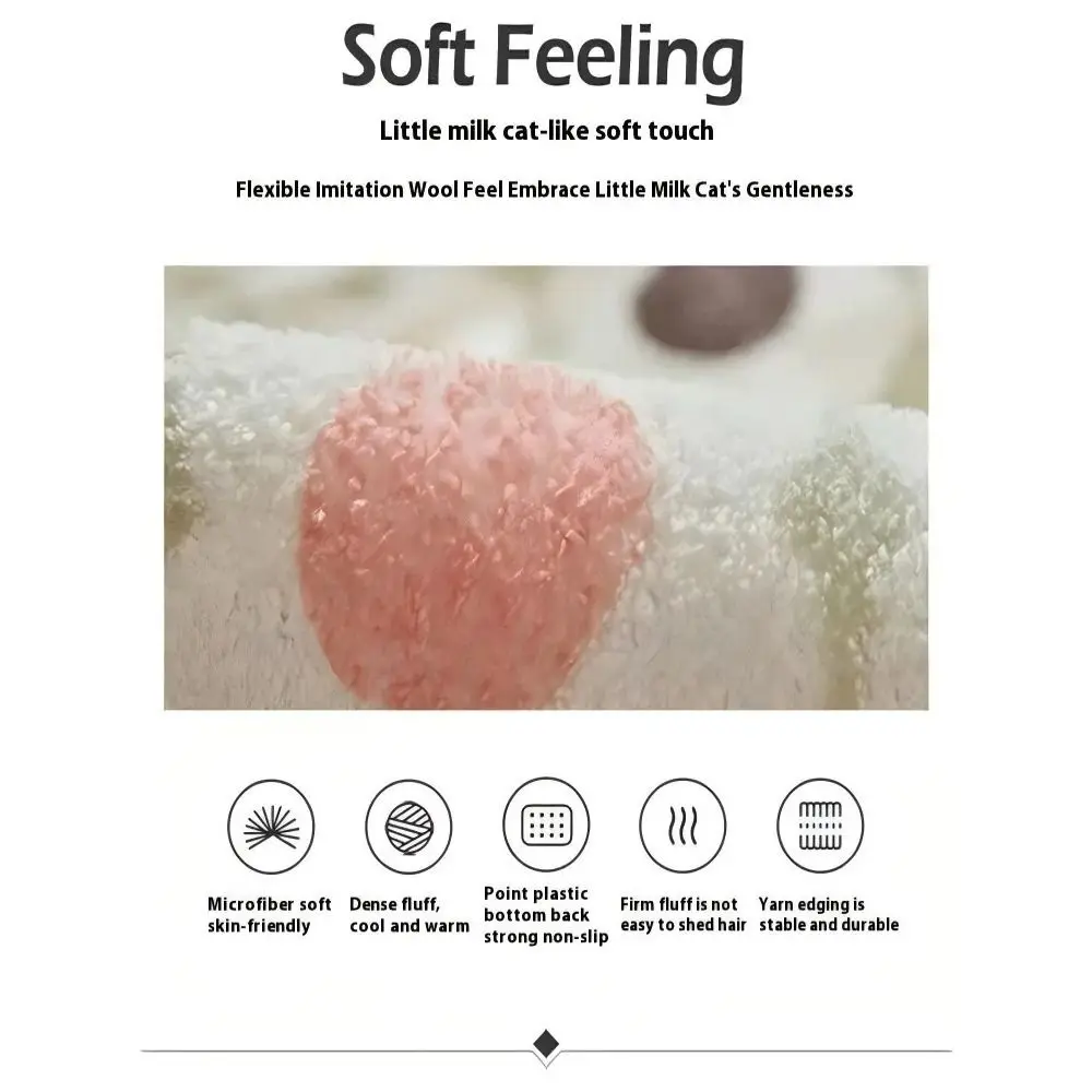 New Non-Slip Home Decor Rugs Fish Shape Creative Design Soft Carpet Cute Material Cartoon Salmon Rug Bedroom