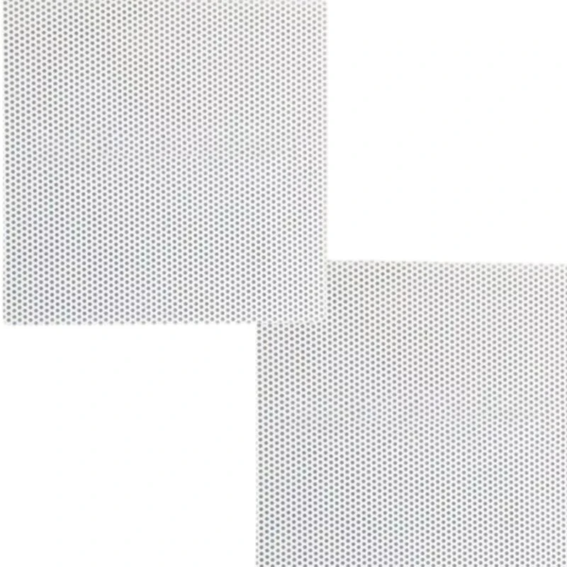 587B White PVC Mesh Dust Resistant Filter Grills for Computer and Electronics