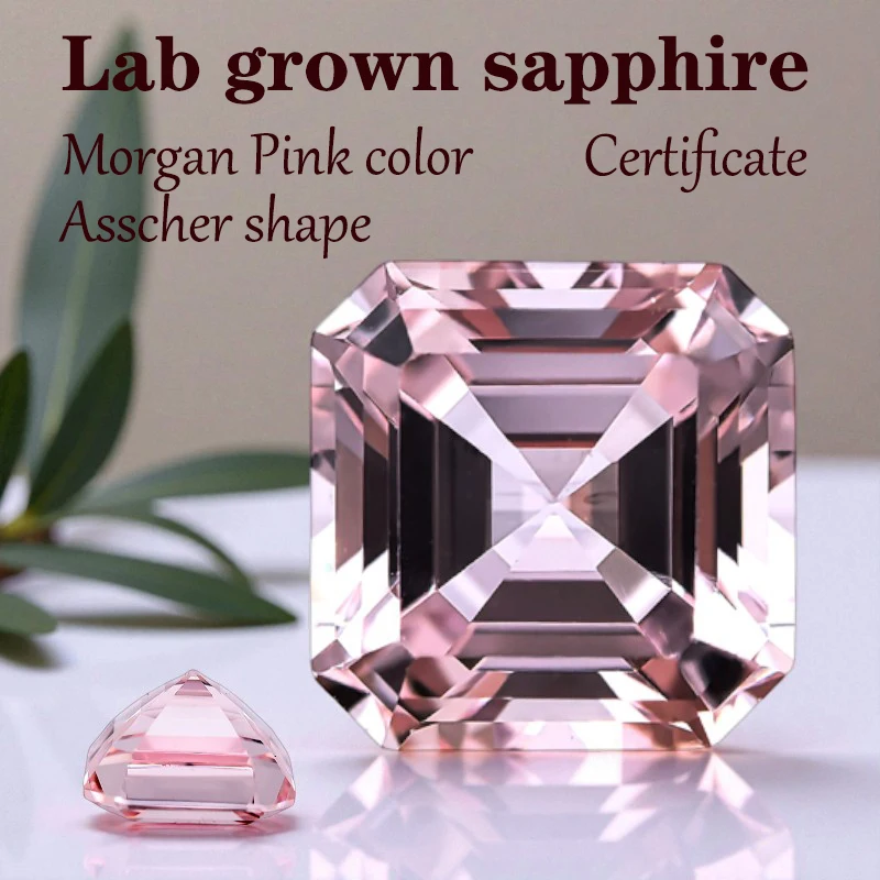 lab-grown-sapphire-morgan-pink-vvs1-asscher-cut-certified-gemstone-for-diy-jewelry-making-supplies-lab-created-sapphire-lab