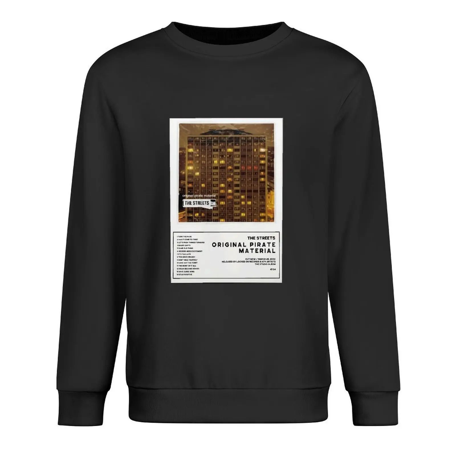 

Original Pirate Material Album Cover Pullover winter clothes autumn clothes male clothes mens sweatshirts for men