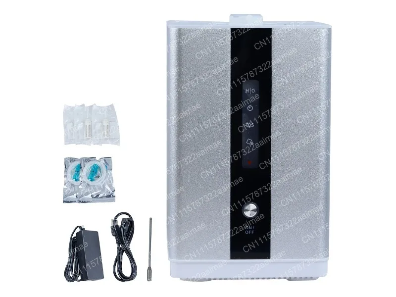 Hydrogen Inhalation Machine 150ml/Min 99.99% Pure SPE PEM Portable H2 Generator for Home Wellness 110/220V