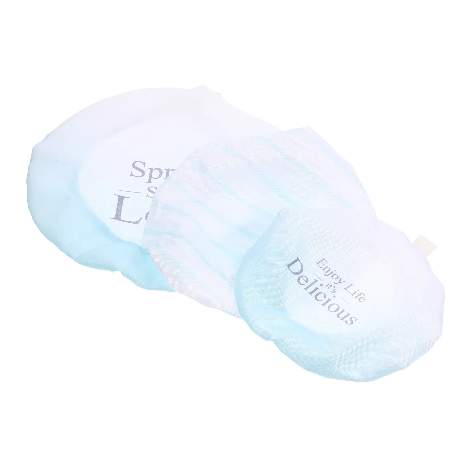 

3Pcs Stretchable Bowl Covers Reusable Elastic Bowl Protectors for Leftovers Picnics Baking Dish Covers Kitchen Supplies