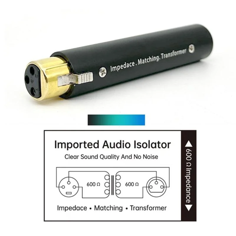 

FFYY-Ground XLR Isolator Design To Combat External Interferences And Maintain Clear Audios Characteristics For Studios