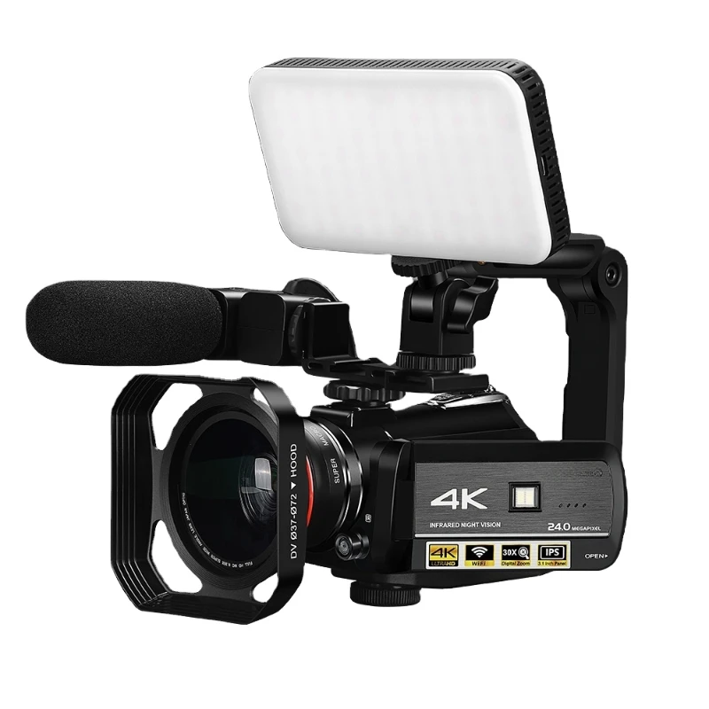 Ac3 4k uhd gutes feedback nachtsicht tragbare wifii digitale video camcorder kamera