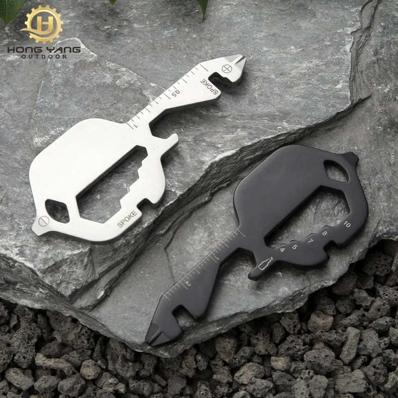 11 in 1 Stainless Tool Multi-Tool Portable  Key Chain Screwdriver Key Ring Pocket Multipurpose Camping Multitool