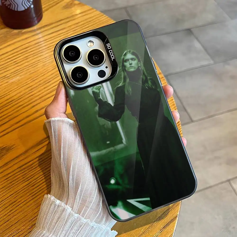 Singer E-Ethel C-Cain Funda de teléfono para iPhone 16,15,14,13,12,17,Pro,MAX Funda negra mate a prueba de golpes