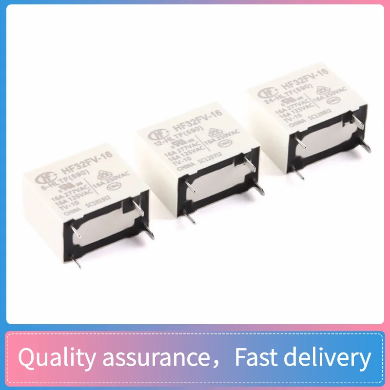 

2pcs HF32FV-16-5/12/24-HLTF Brand new Electronic component Spot supply