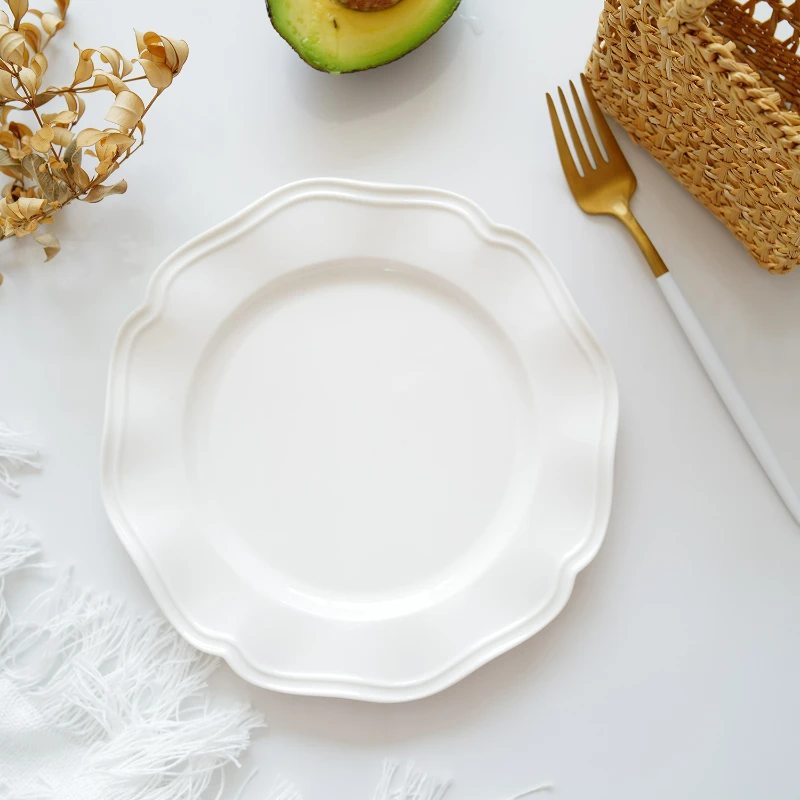 Beige Cotton Thread Woven Mat Placemat Food Photography Background Cloth Breakfast Dessert Cake Photo Prop Decoration