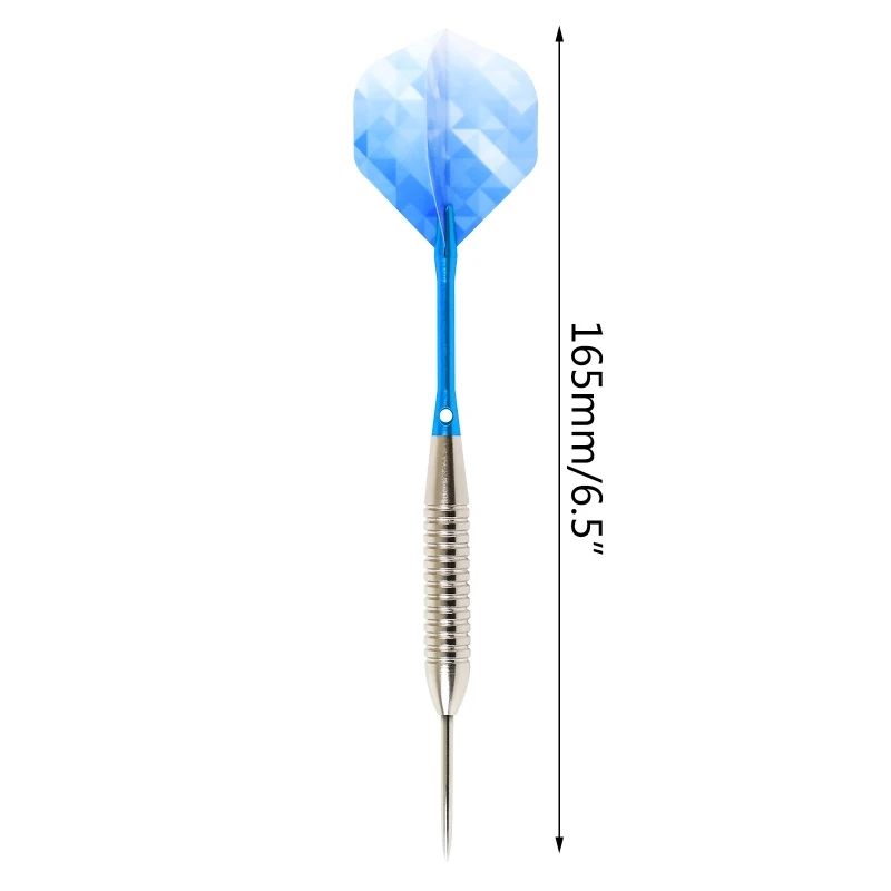 

Exciting 22g Needle Darts Set Metal Tip Darts Fun for All Player in Home Hotel