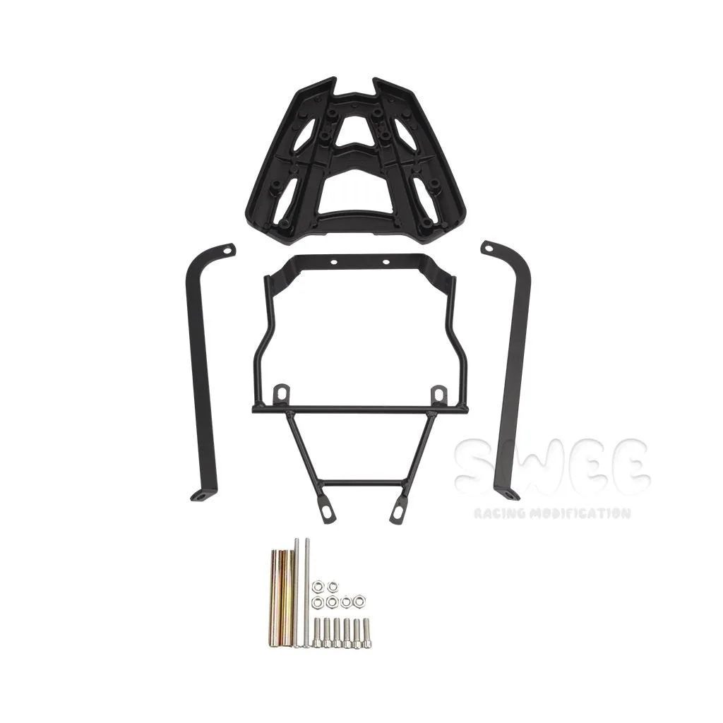 Thickened Rear Luggage Rack for Yamaha AEROX155/NVX155 | Tail Box Bracket | Heavy‑Duty Scooter Cargo Carrier