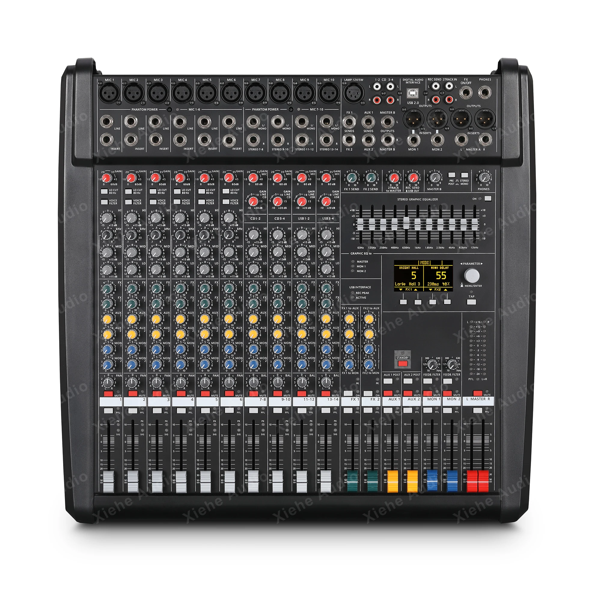 

Professional CMS1000-3 Music Studio Equipment Professional Mixer Mixer Audio Sound Card and Mixer