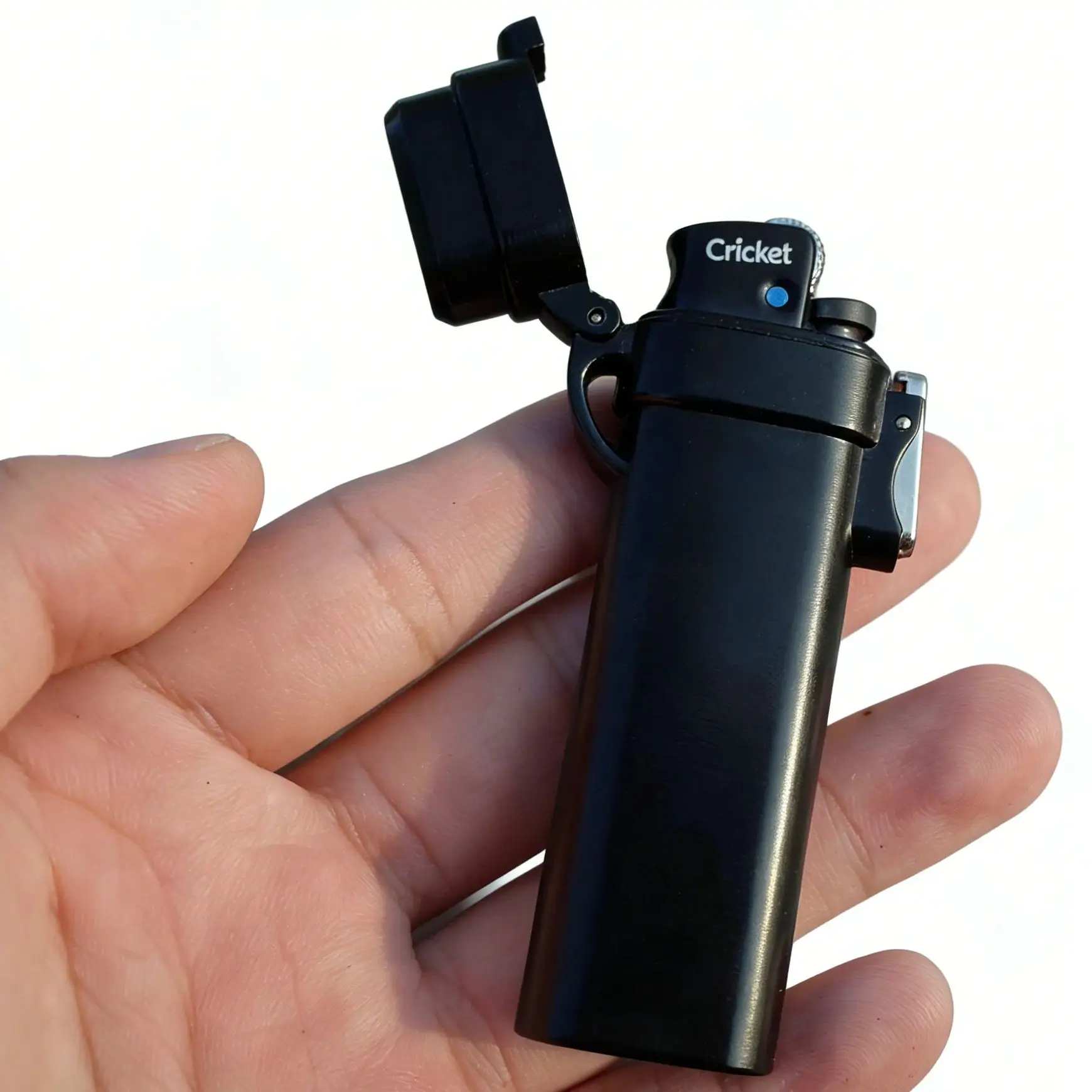 DOLPHIN Metal Waterproof Case Flip Cover for Cricket Large Lighter ED1 Holder Not including lighters