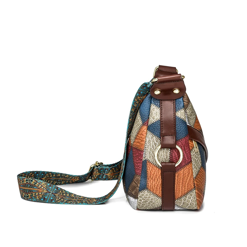 Torba Vintage dla kobiet nowy Trend torebka w stylu Retro torebka damska markowa skóra ekologiczna torba listonoszka wszystkich pasująca Crossbody