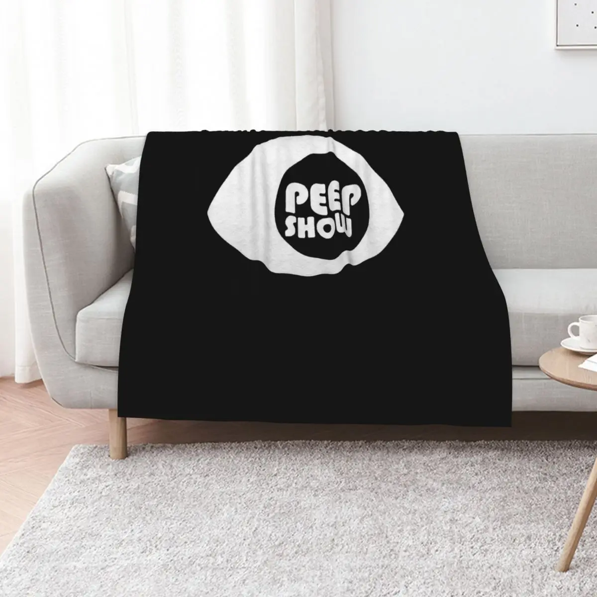 Peep Show Logo Essential Throw Blanket Luxury Throw Furrys manga Hairy Cute Plaid Thermal Blankets